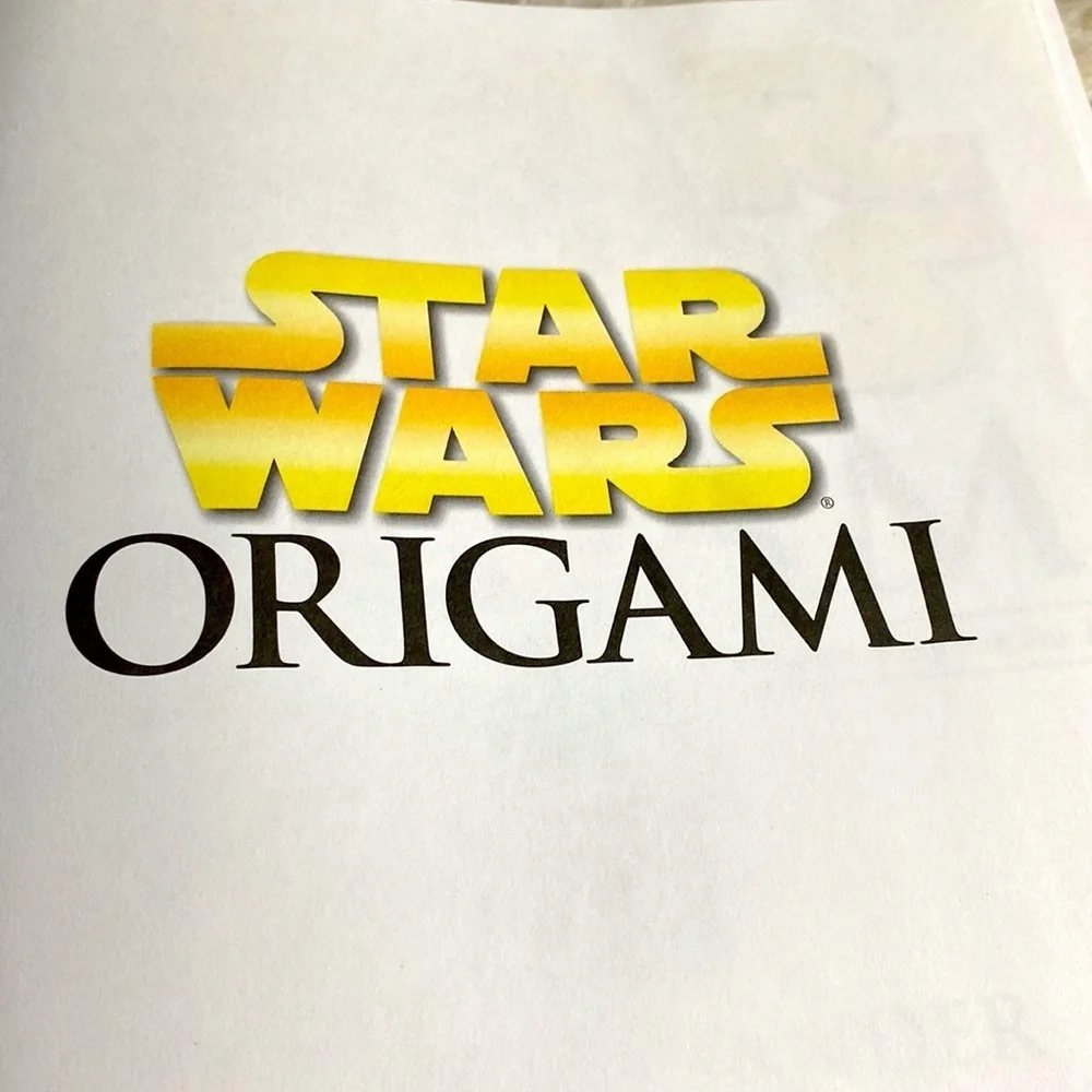 STAR WARS ORIGAMI 36 PAPER Folding Projects from a Galaxy far far away N…